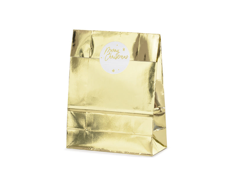 Bolsas Compartidas Oro 28cm 3pcs