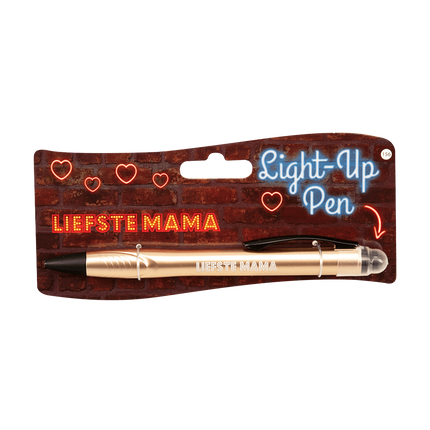 Bolígrafo luminoso Querida Mamá 15cm