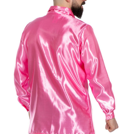 Blusa Disco Volantes Rosa