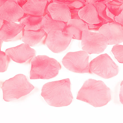 Pétalos de rosa rosa claro 500ud