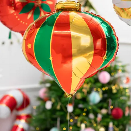 Globo de Helio Bola de Navidad Vacía 51cm