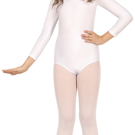 Leotardo de niña Blanco