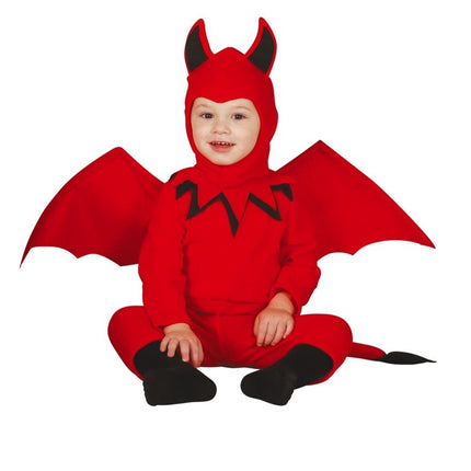 Disfraz de Diablo con Cola para Bebé