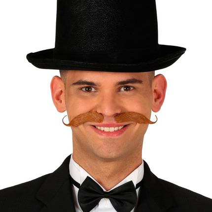 Bigote bávaro Marrón