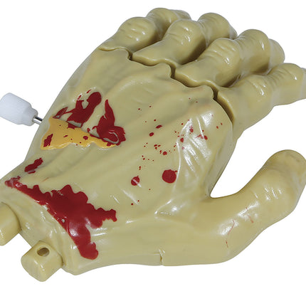 Manos de Halloween de cuerda 9cm 12uds.