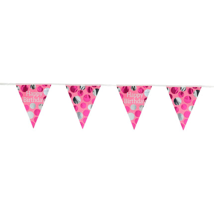 Guirnaldas Feliz Cumpleaños Rosa 4m