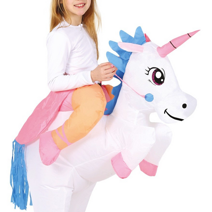 Disfraz de Unicornio Hinchable Niño 7/9 años