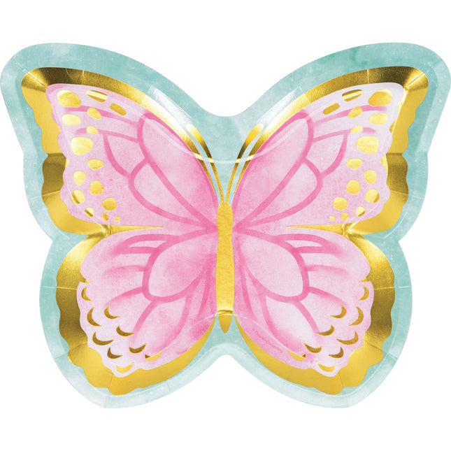 Platos Mariposa 18cm 8pcs
