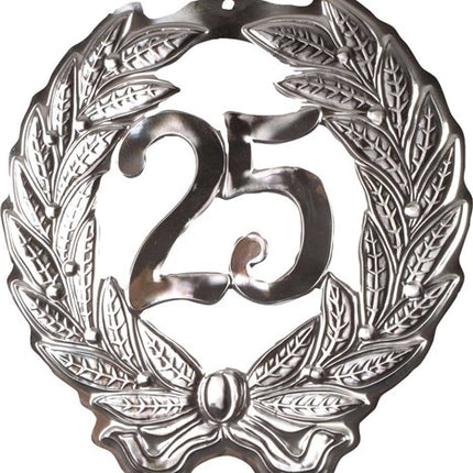 25 Años Señal de Puerta Bodas de Plata