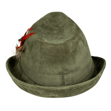 Gorro Tiroler Oktoberfest Verde Oscuro
