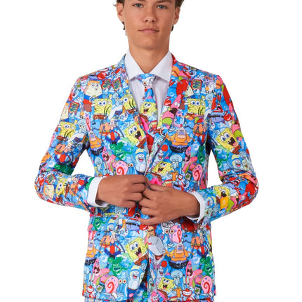 Bob Esponja Traje Frenesí Niño Adolescente <tc>OppoSuits</tc>