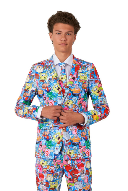 Bob Esponja Traje Frenesí Niño Adolescente <tc>OppoSuits</tc>