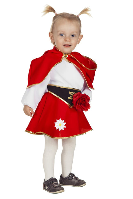 Disfraz de Caperucita Roja para bebé