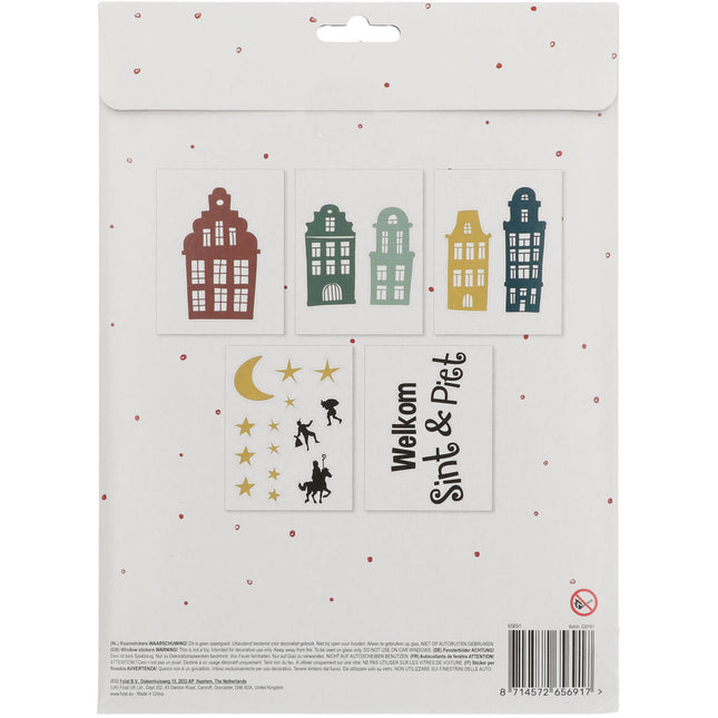 Pegatinas para ventanas Welcome Saint y Pete 5pcs