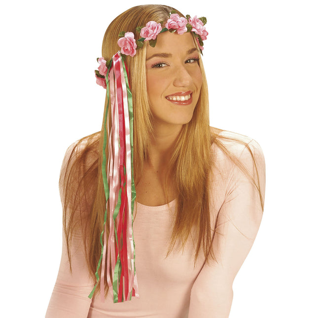 Diadema Flor Violeta
