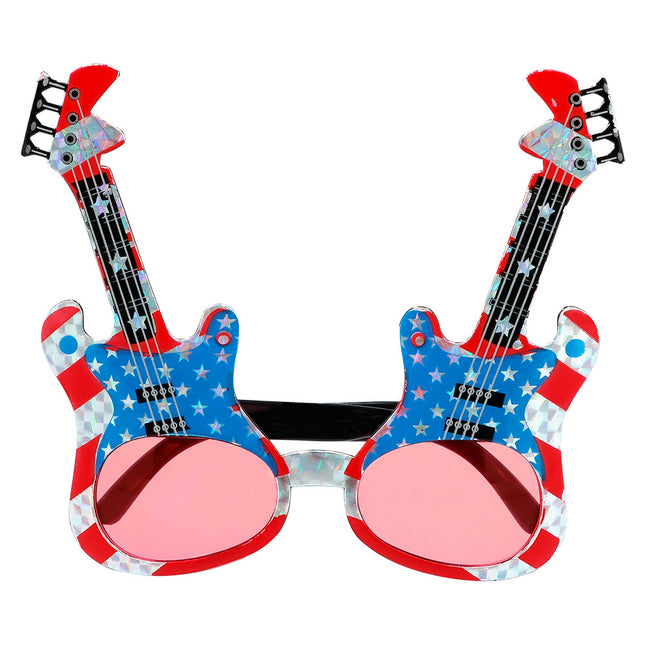 Gafas de fiesta Guitarra Usa