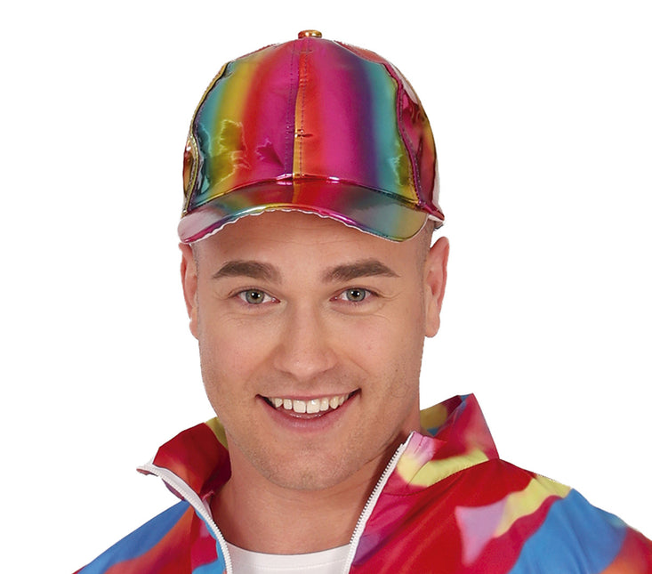 Neón 80S Disfraz Coloreado Hombre