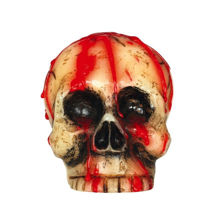 Vela de Halloween Calavera sangrienta 10cm