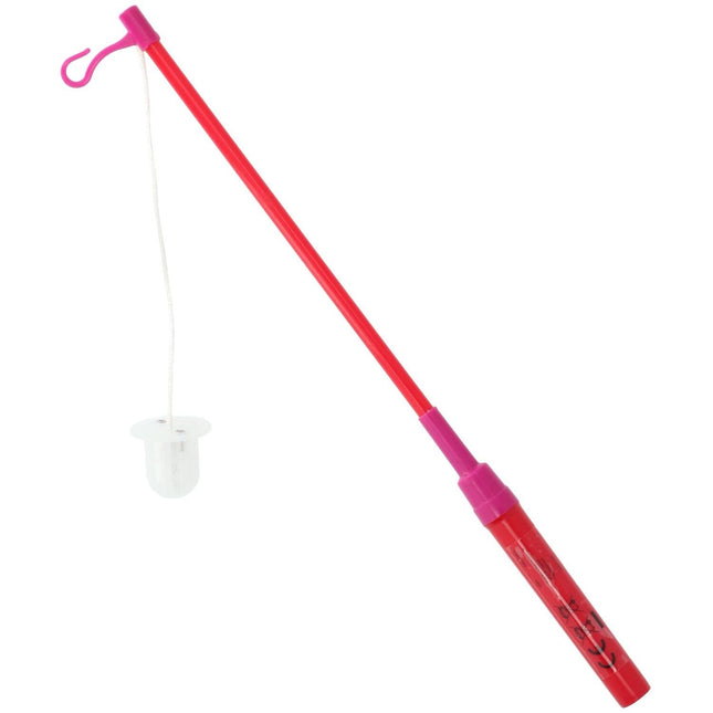 Palo de linterna Rojo 40 cm incl. batería