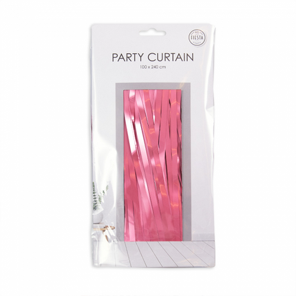 Lámina rosa claro para cortina de puerta 2,4 m