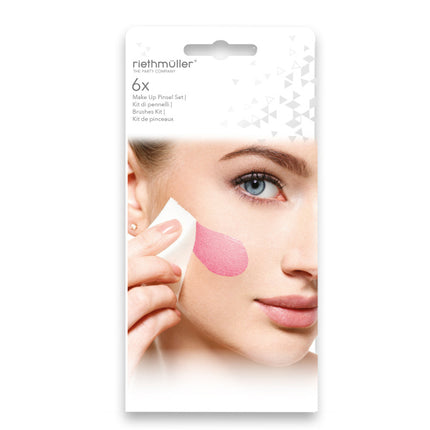 Esponjas de Maquillaje Blancas 6uds.