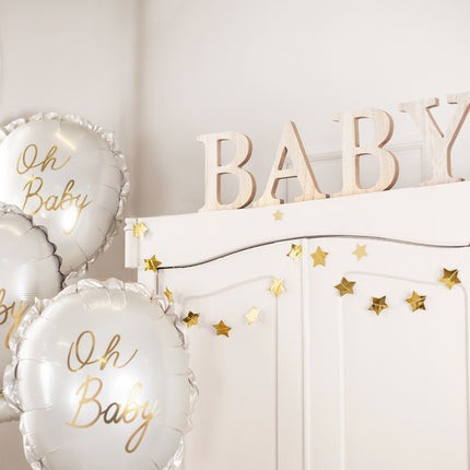 Globo de Helio Oh Baby Vacío 53cm