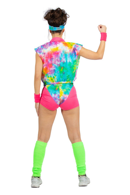 Disfraz de Atleta Rosa Mujer