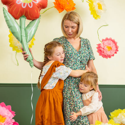 Pompones Flores 3pcs