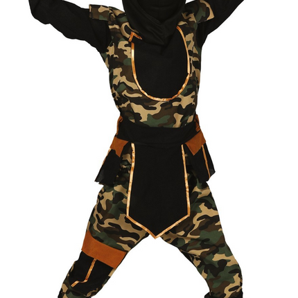 Traje Ninja Camuflaje Infantil