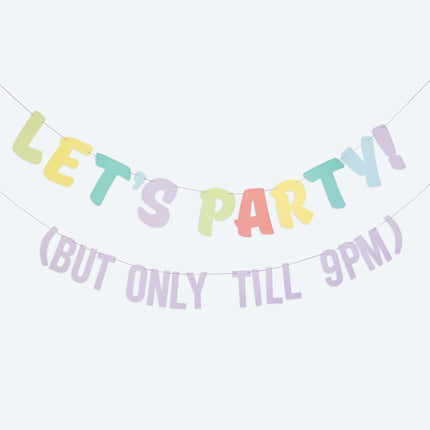 ¡Guirnalda de colores Let'S Party! 2m