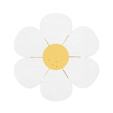 Servilletas Flores 16,5cm 12ud.