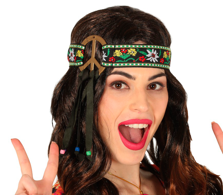 Diadema Hippie Verde