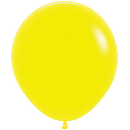 Globos Amarillo 45cm 25uds