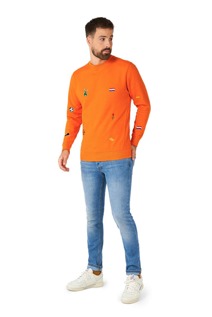 Jersey Holland Hup Naranja Hombre <tc>OppoSuits</tc>