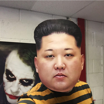 Máscara de Kim Jong Un