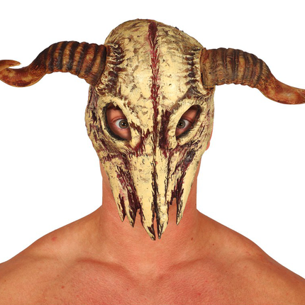 Máscara Calavera Cuernos