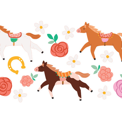 Tatuajes falsos de caballos