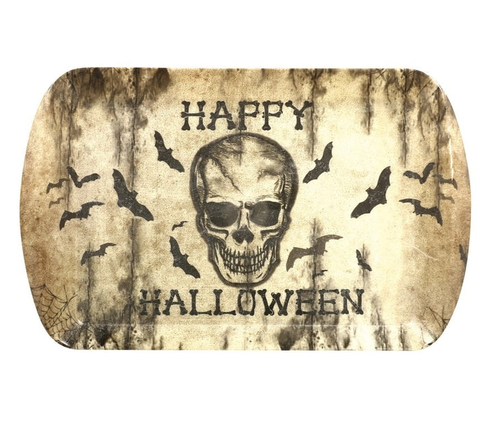 Bandeja Calavera Halloween 39cm