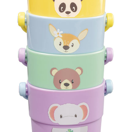 Juego de 4 cubos de baño Friends From Studio Circus
