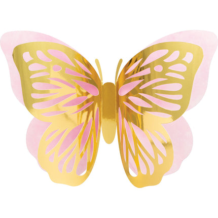 Mariposa Decoración de Pared 3pcs