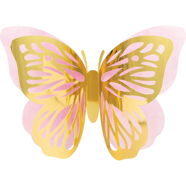 Mariposa Decoración de Pared 3pcs