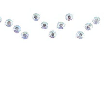 Pegatinas faciales Diamantes de plata