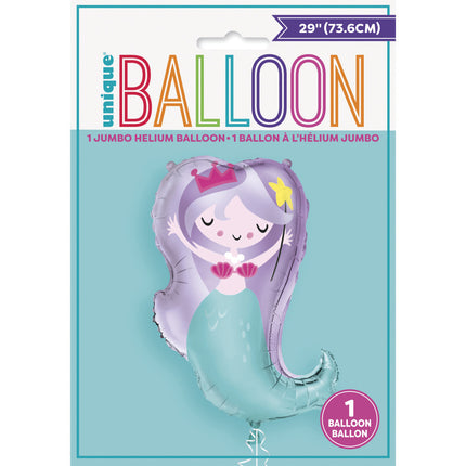 Globo de Helio Sirena 74cm vacío