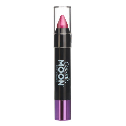 Crayones Corporales Metálicos Luna Cósmica Rosa 3.2g