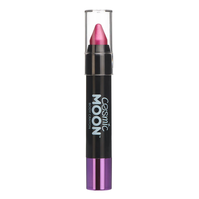 Crayones Corporales Metálicos Luna Cósmica Rosa 3.2g
