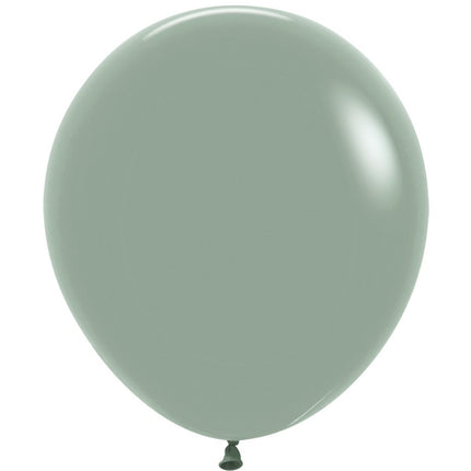 Globos Pastel Atardecer Laurel Verde 45cm 25pcs