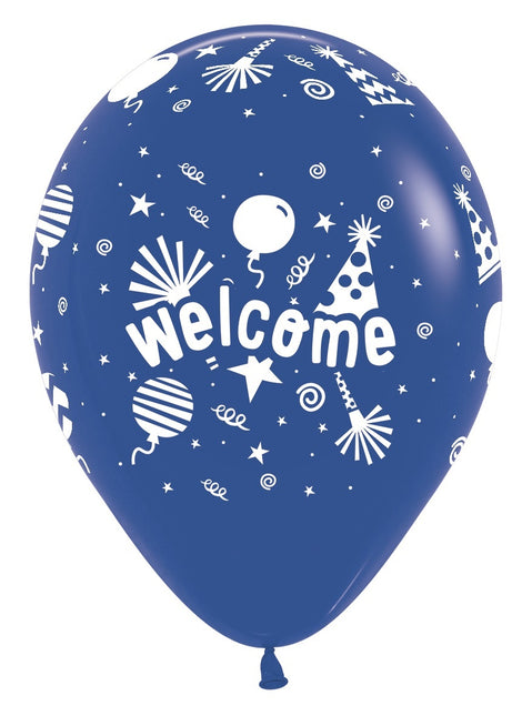 Globos Welcome Fashion Solid Mix 30cm 25pcs