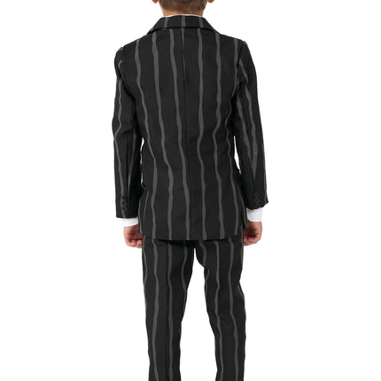 Traje Negro A Rayas Niño <tc>Suitmeister</tc>
