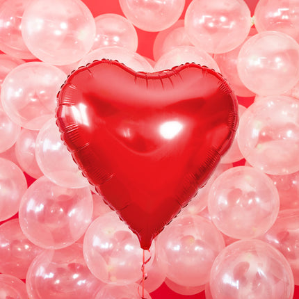 Globo de Helio Corazón Rojo Vacío 61cm