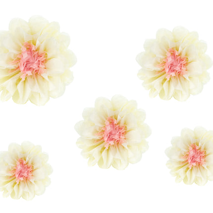 Pompones Flores 5pcs